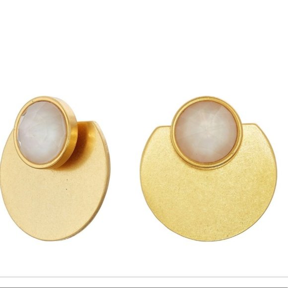 NWT Kate Spade sunshine stones studs white - Picture 1 of 8